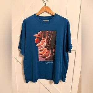 Nike Dri-FIT basketball 1985 banned Air Jordan 1 It's a Whole New Ballgame shirt